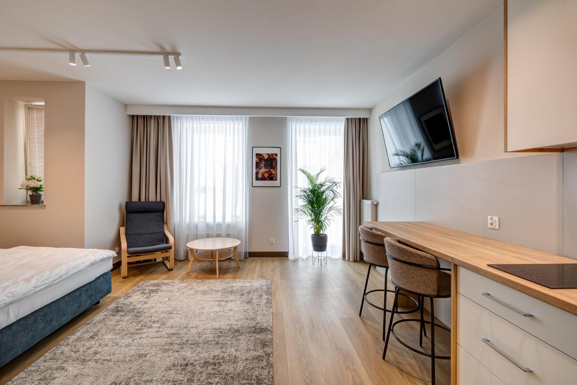 King Apartamenty Galaxy Stettino Esterno foto